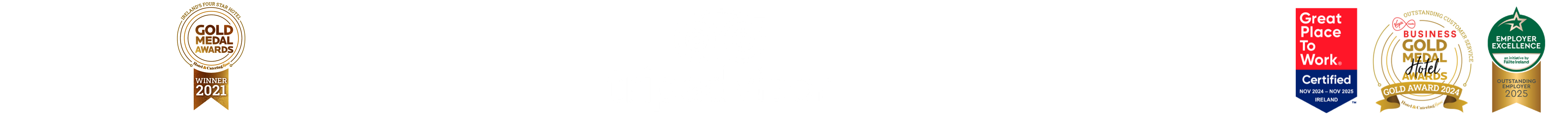 Logos for Ireland's Ancient East, Trip Advisor, Irish Hotel Federation, Pure Cork